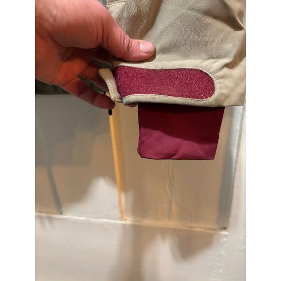 Scott Dryo snowboarding skiing jacket women's coat sz medium tan and pink - Picture 5 of 10